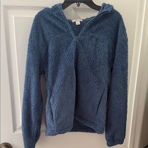 Style & Co. Soft Blue Fleece Jacket